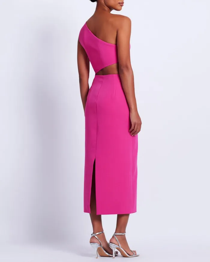 Dresses and Jumpsuits Women Patbo Flower Applique Midi Dress Rhodamine