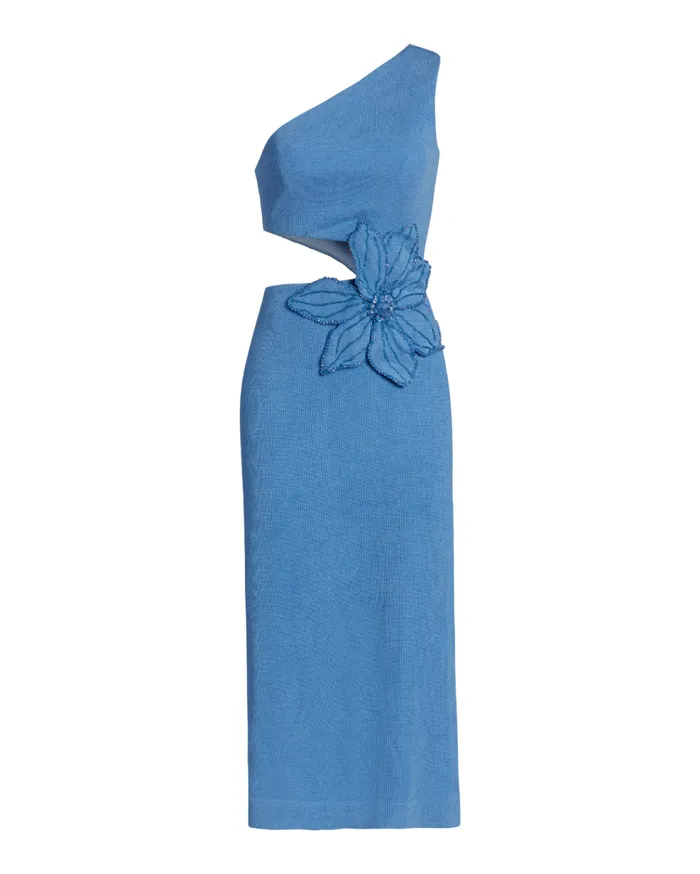 Dresses and Jumpsuits Women Patbo Flower Applique Midi Dress Sky