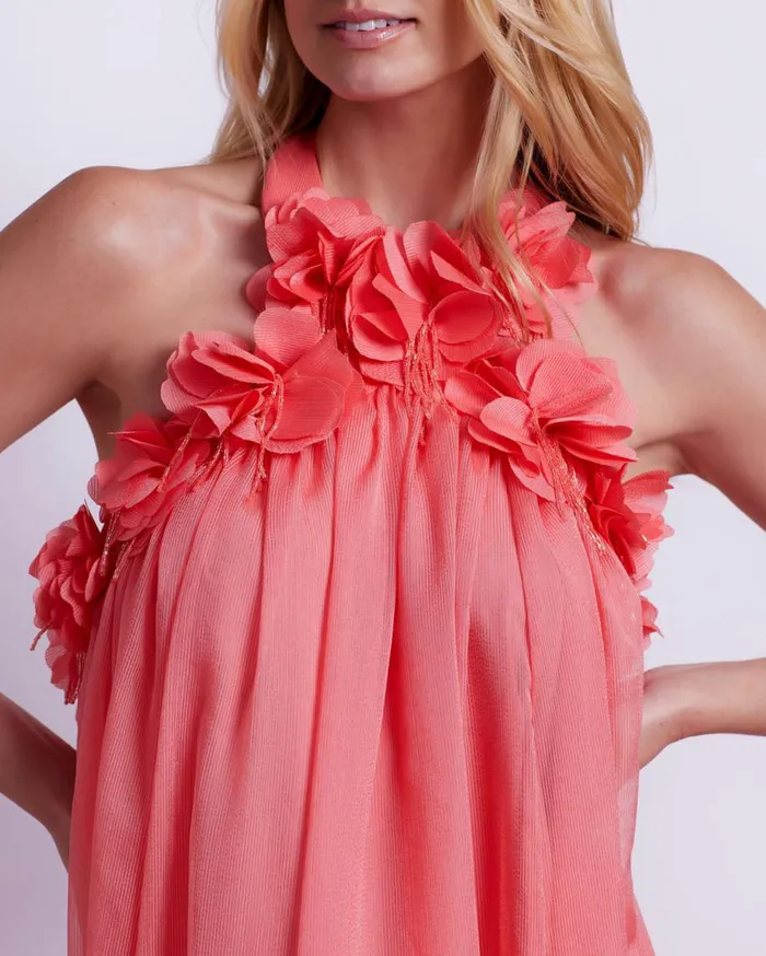 Dresses and Jumpsuits Women Patbo HandEmbroidered 3d Flower Gown Pche