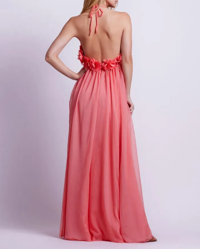Dresses and Jumpsuits Women Patbo HandEmbroidered 3d Flower Gown Pche