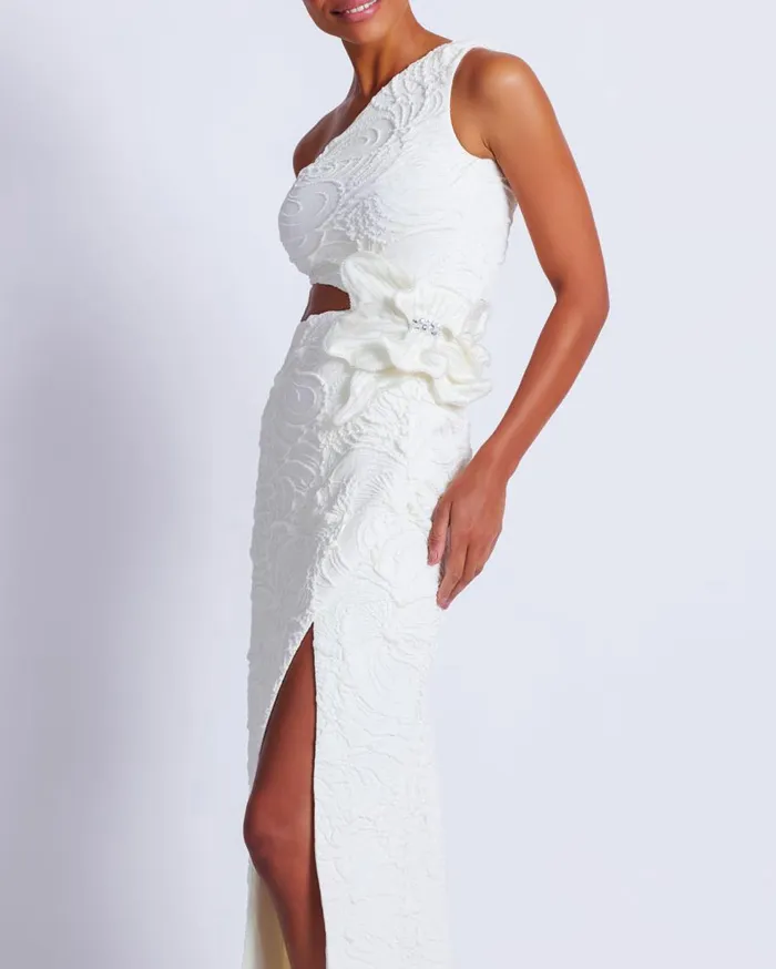 Dresses and Jumpsuits Women Patbo Jacquard Maxi Dress White