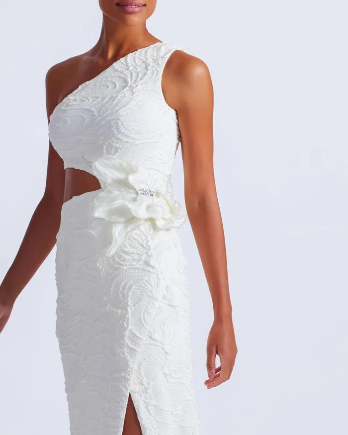 Dresses and Jumpsuits Women Patbo Jacquard Maxi Dress White