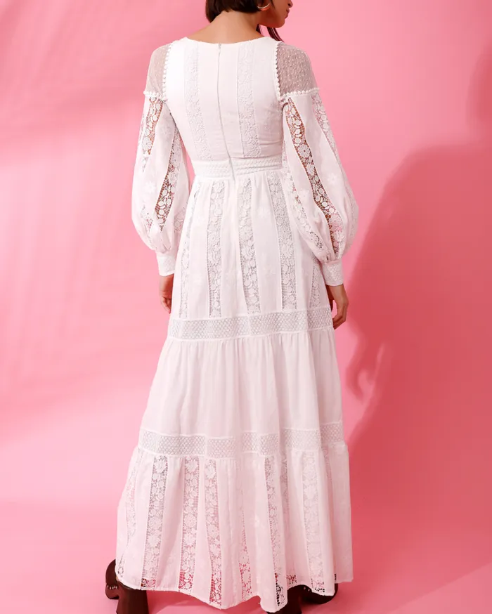 Dresses and Jumpsuits Women Patbo Long Cut Out Dress Off White