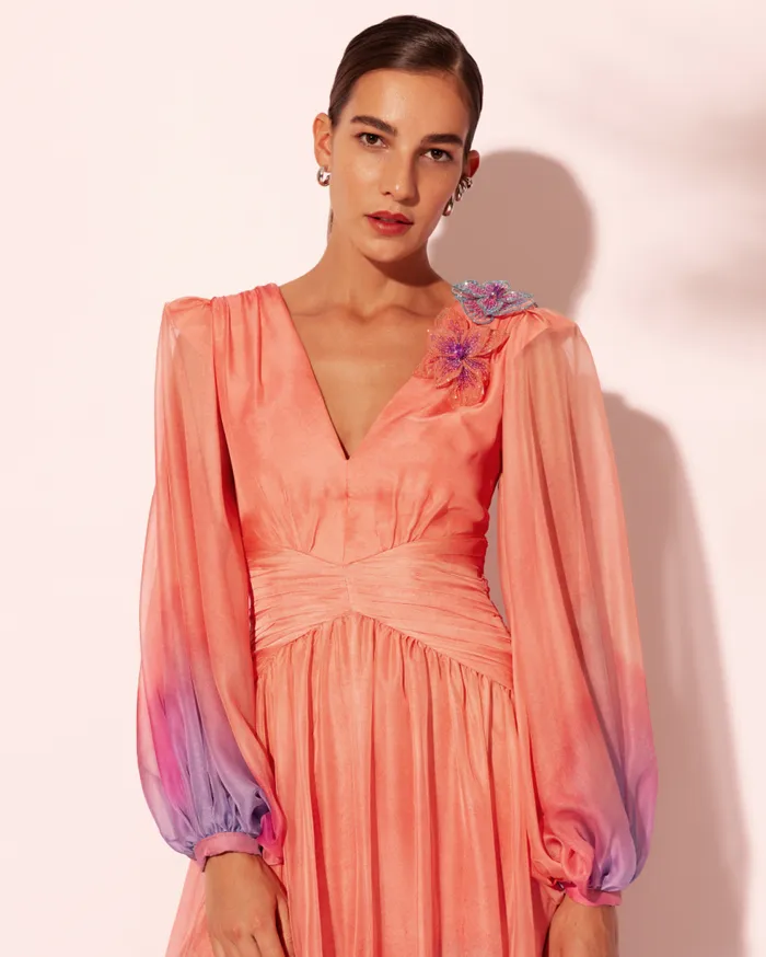 Dresses and Jumpsuits Women Patbo Long Sleeve Degrade Dress Degrade