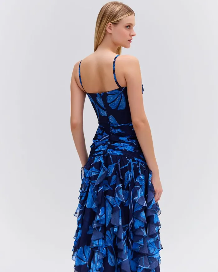 Dresses and Jumpsuits Women Patbo Nightflower Bustier Maxi Dress Indigo