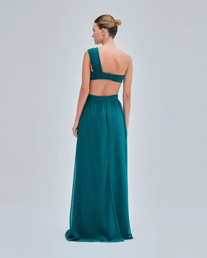 Dresses and Jumpsuits Women Patbo One Shoulder Cutout Flower Gown Galapagos