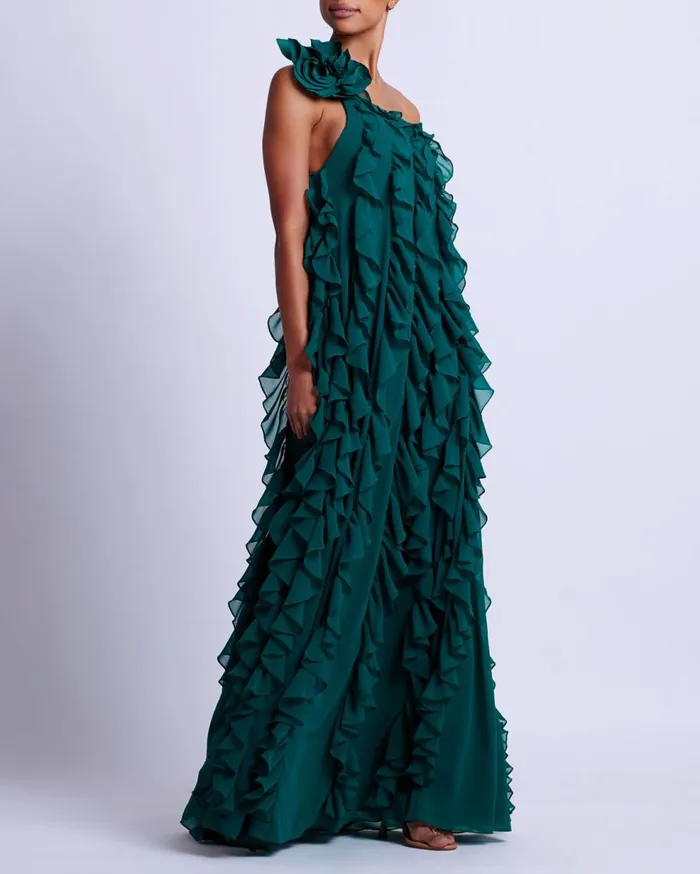 Dresses and Jumpsuits Women Patbo Rosette One Shoulder Gown Galapagos