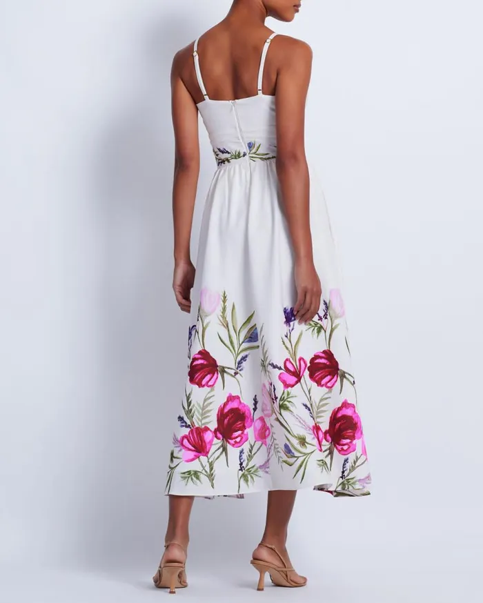 Dresses and Jumpsuits Women Patbo Viera VNeck Midi Dress White