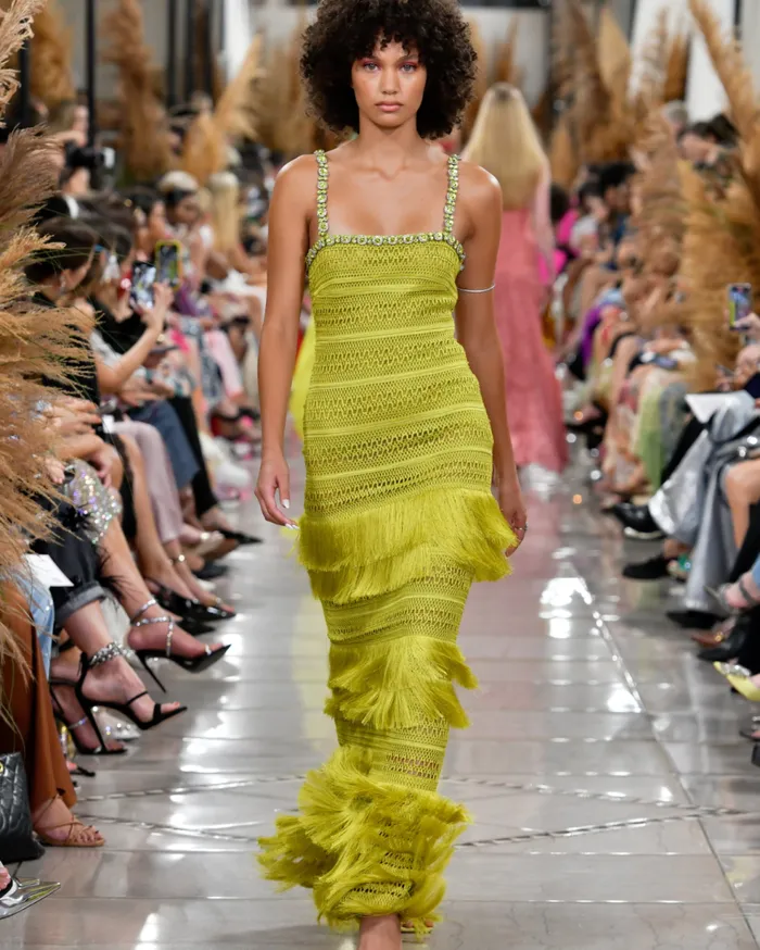 Dresses and Jumpsuits Women Patbo Woven Fringe Maxi Dress Absinthe