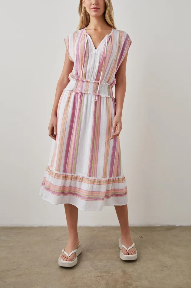Dresses and Rompers Women Rails Ashlyn Dress Hibiscus Stripe