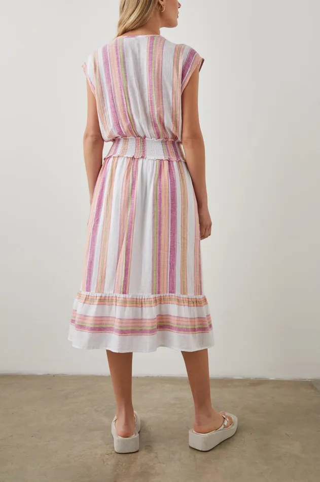 Dresses and Rompers Women Rails Ashlyn Dress Hibiscus Stripe