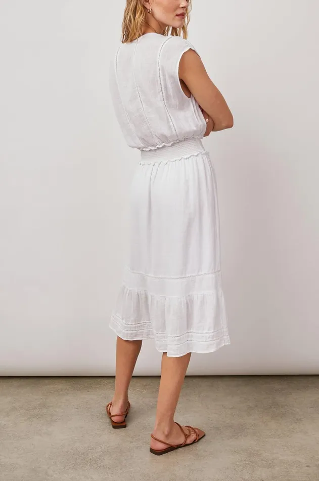 Dresses and Rompers Women Rails Ashlyn Dress White Lace Detail
