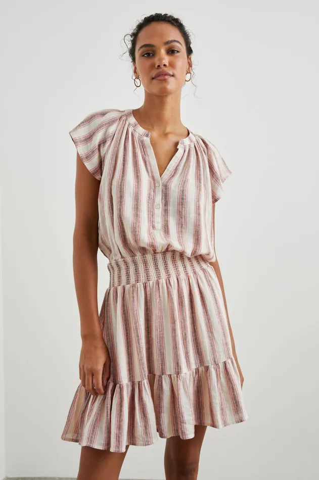 Dresses and Rompers Women Rails Augustine Dress Camino Stripe