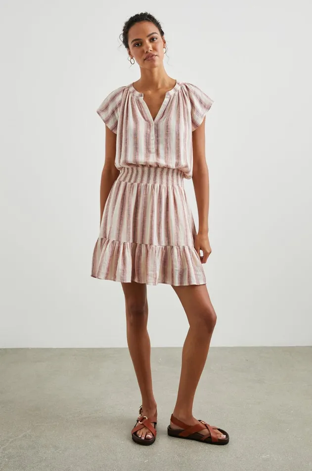 Dresses and Rompers Women Rails Augustine Dress Camino Stripe