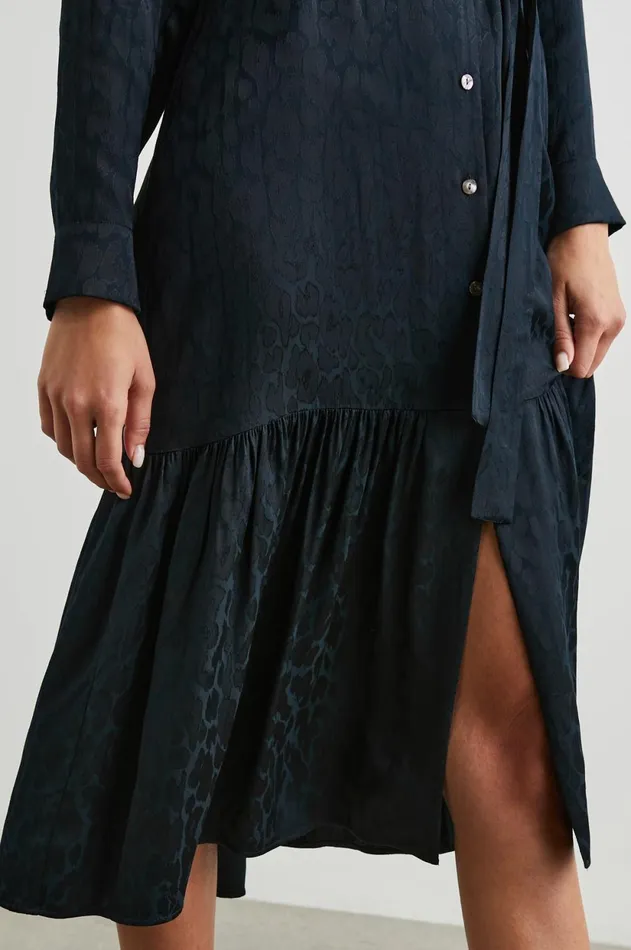 Dresses and Rompers Women Rails Beatrice Dress Onyx Leopard