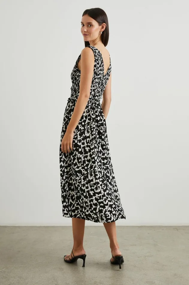 Dresses and Rompers Women Rails Bruna Dress Ebony Texture