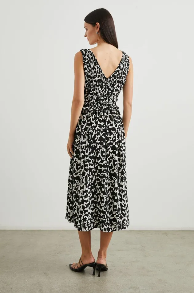 Dresses and Rompers Women Rails Bruna Dress Ebony Texture