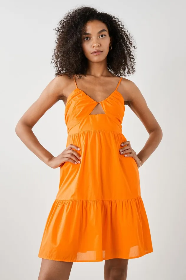 Dresses and Rompers Women Rails Chrissy Dress Tangerine