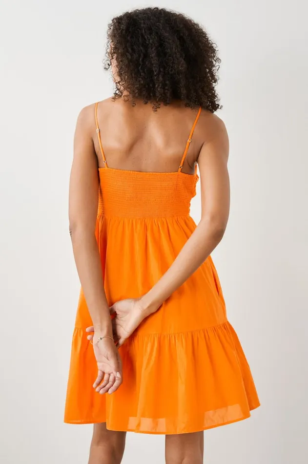 Dresses and Rompers Women Rails Chrissy Dress Tangerine