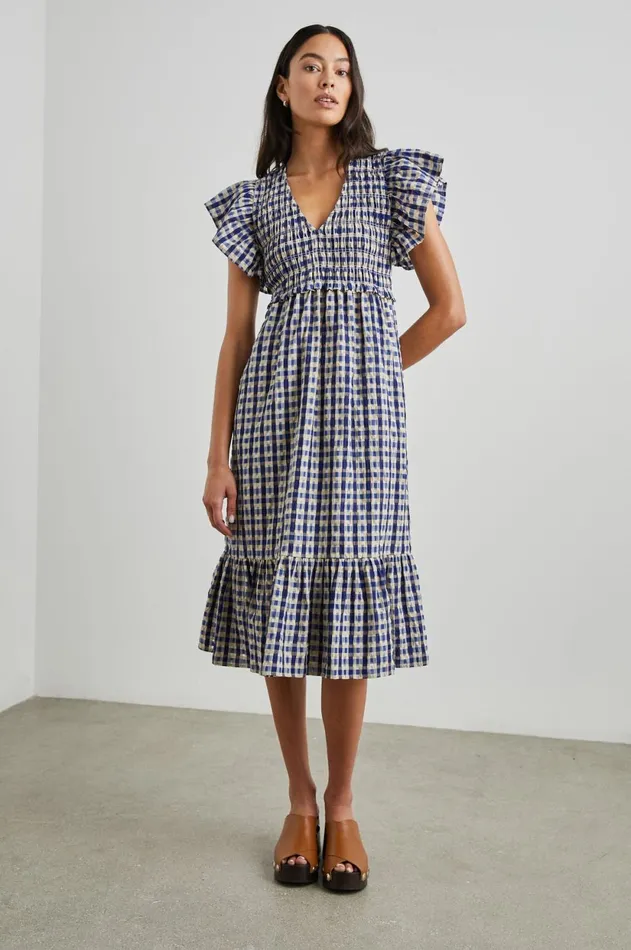 Dresses and Rompers Women Rails Clementine Dress Lagos Plaid