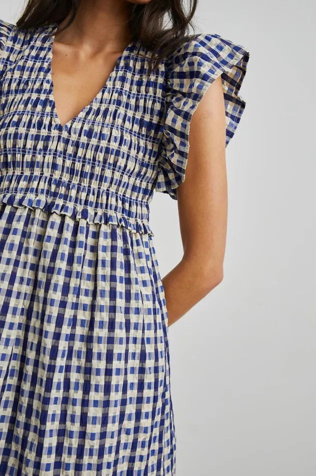 Dresses and Rompers Women Rails Clementine Dress Lagos Plaid