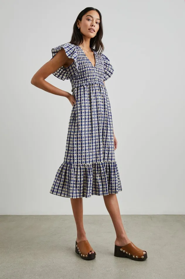 Dresses and Rompers Women Rails Clementine Dress Lagos Plaid