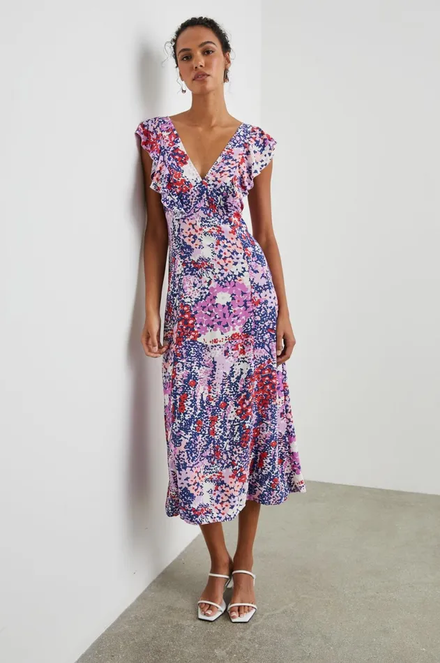 Dresses and Rompers Women Rails Constance Dress Purple Gardenia