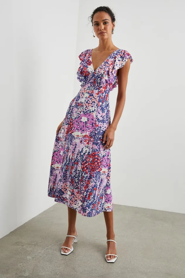 Dresses and Rompers Women Rails Constance Dress Purple Gardenia