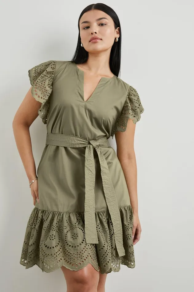 Dresses and Rompers Women Rails Darlene Dress Canteen Eyelet