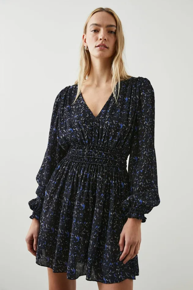 Dresses and Rompers Women Rails Delaney Dress Cobalt Static