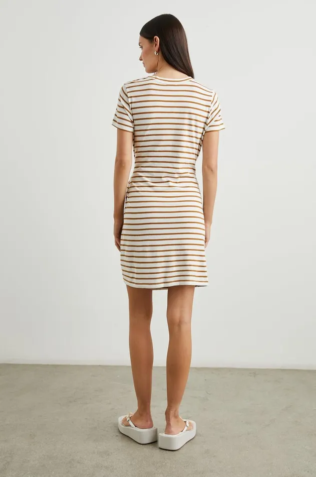 Dresses and Rompers Women Rails Edie Dress Carmel Stripe