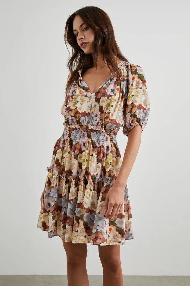 Dresses and Rompers Women Rails Fiorella Dress Painted Floral