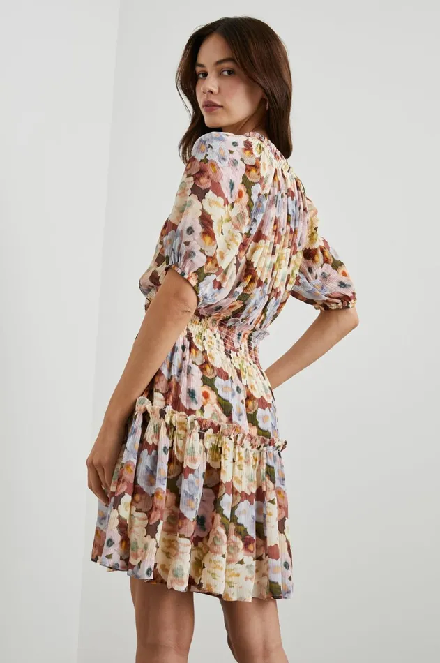 Dresses and Rompers Women Rails Fiorella Dress Painted Floral