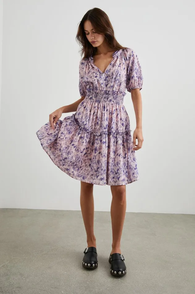Dresses and Rompers Women Rails Fiorella Dress Pink Ikat