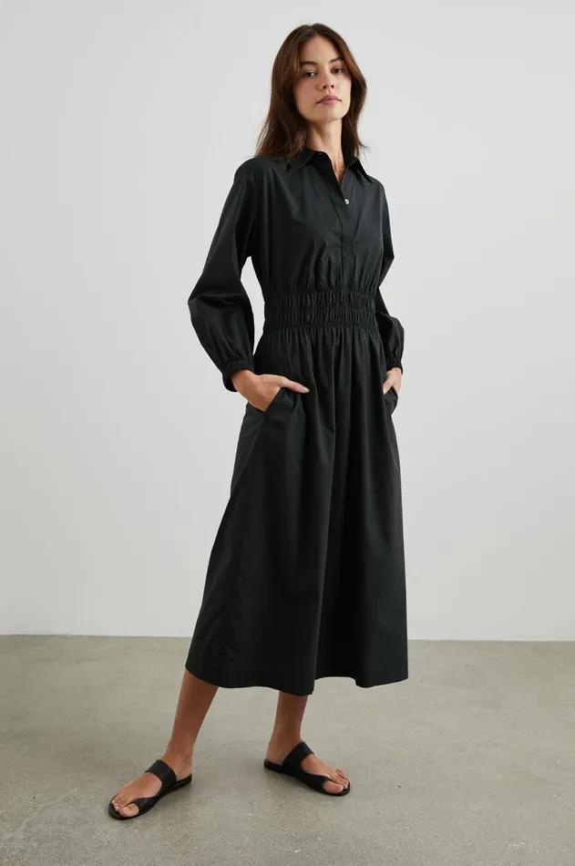 Dresses and Rompers Women Rails Fraya Dress Black