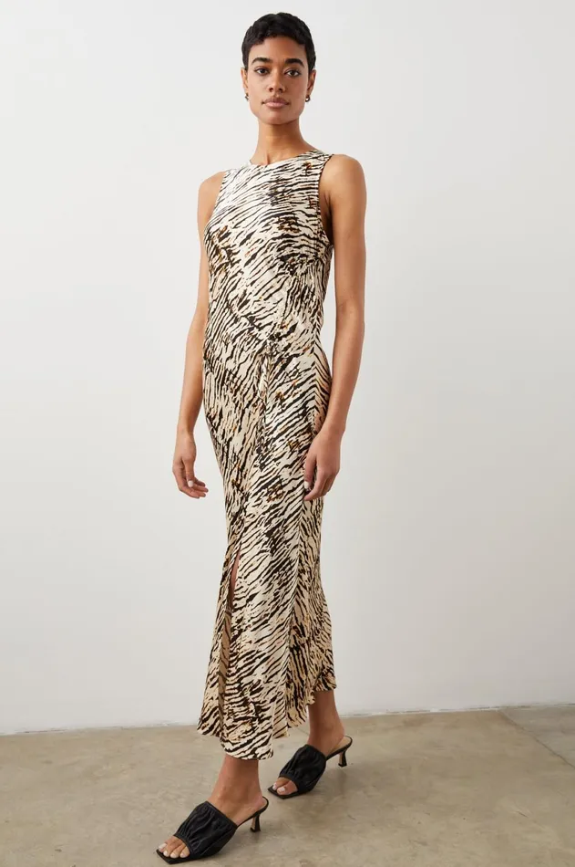 Dresses and Rompers Women Rails Gabriella Dress Neutral Ikat