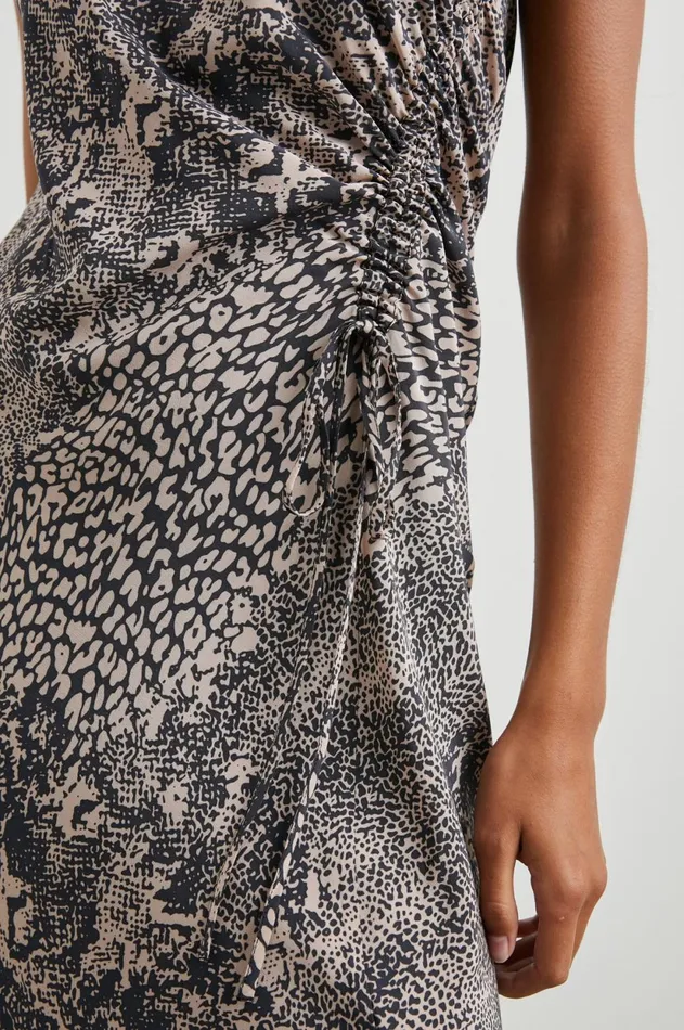 Dresses and Rompers Women Rails Gabriella Dress Taupe Mixed Animal