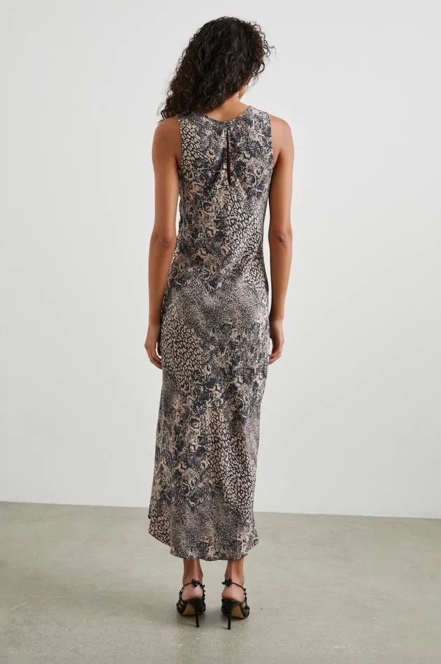 Dresses and Rompers Women Rails Gabriella Dress Taupe Mixed Animal