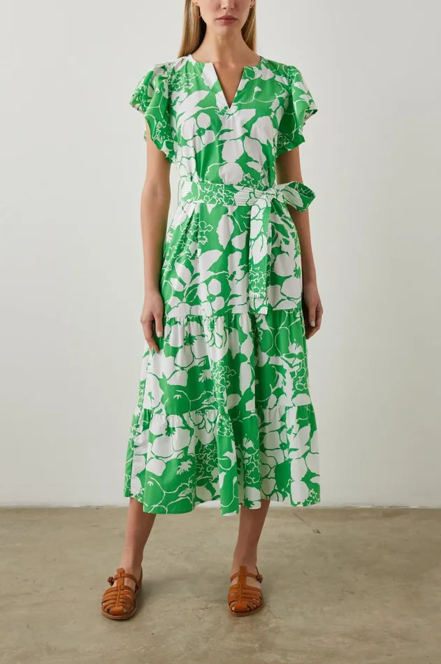 Dresses and Rompers Women Rails Gia Dress Green Lotus