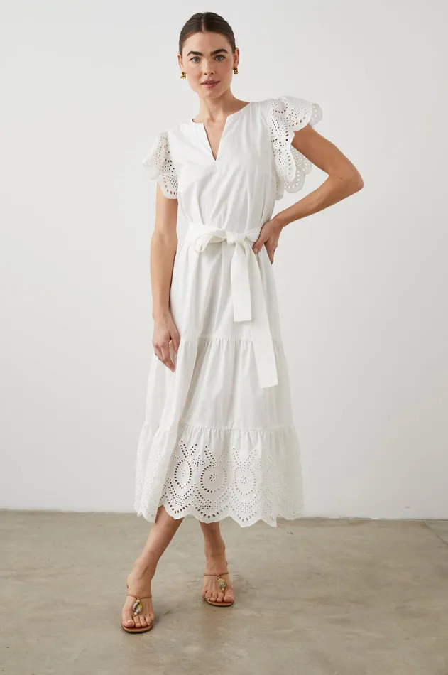 Dresses and Rompers Women Rails Gia Dress White