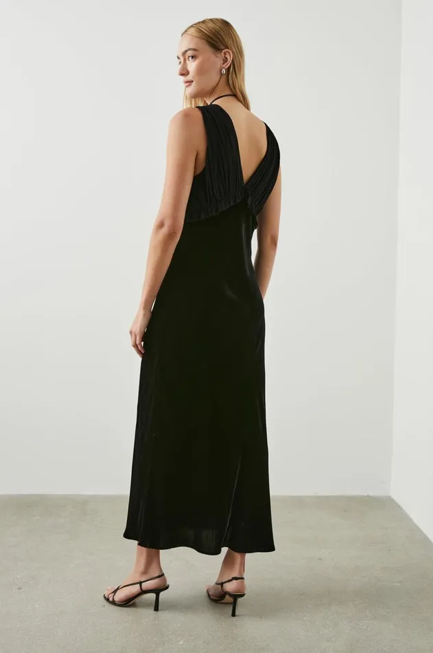 Dresses and Rompers Women Rails Gilda Dress Black Velvet