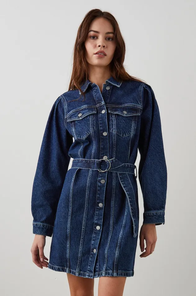 Dresses and Rompers Women Rails Griffith Dress Collegiate Blue