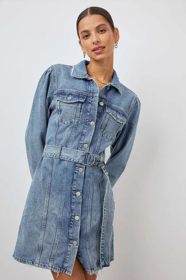 Dresses and Rompers Women Rails Griffith Dress Indigo Charm