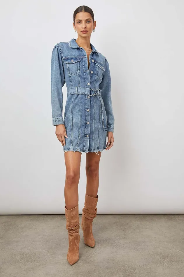 Dresses and Rompers Women Rails Griffith Dress Indigo Charm