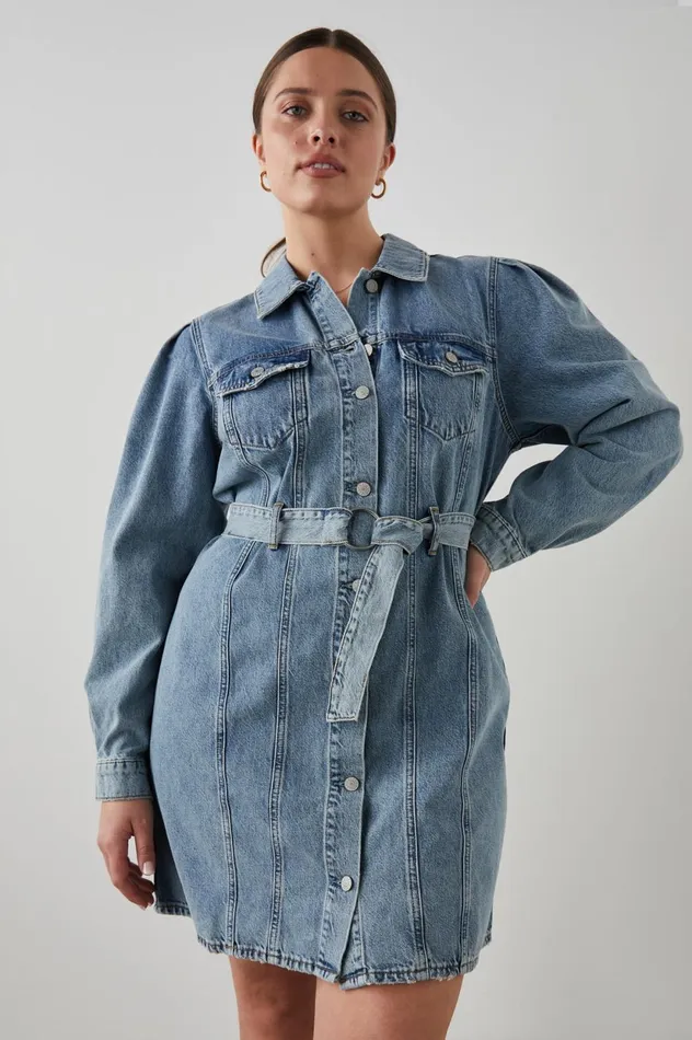 Dresses and Rompers Women Rails Griffith Dress Indigo Charm