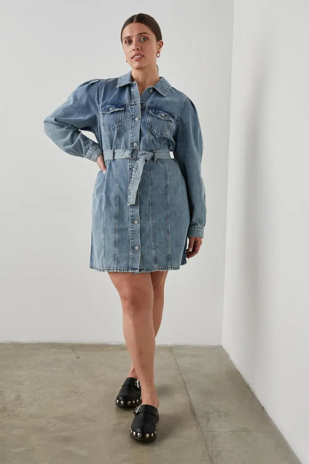 Dresses and Rompers Women Rails Griffith Dress Indigo Charm