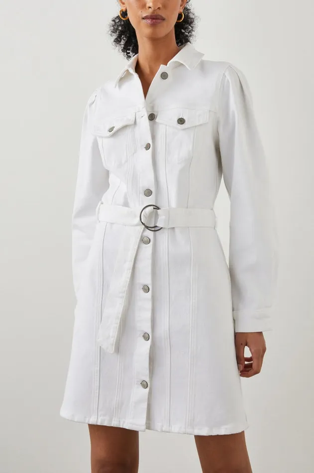 Dresses and Rompers Women Rails Griffith Dress Salt White