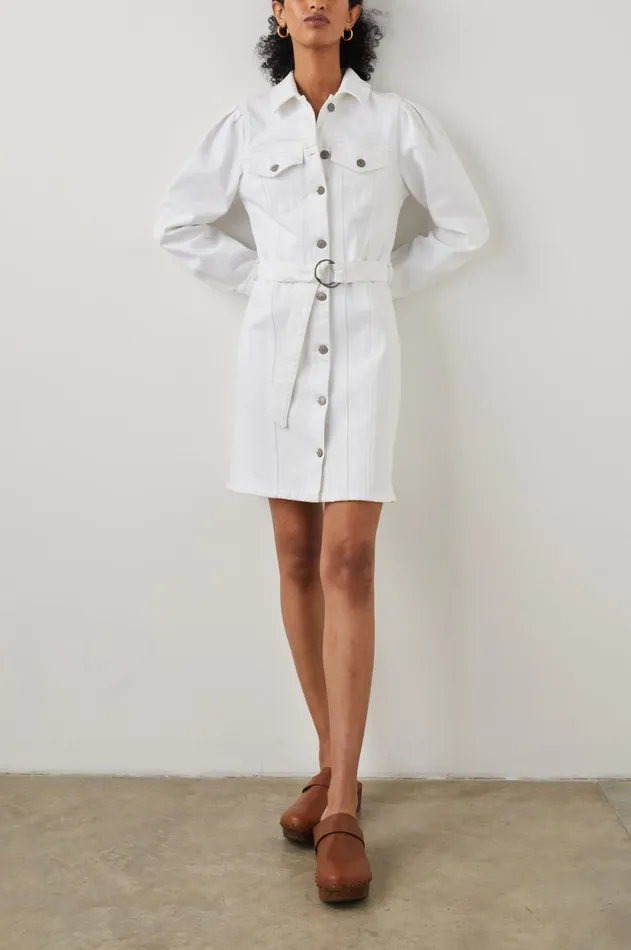 Dresses and Rompers Women Rails Griffith Dress Salt White