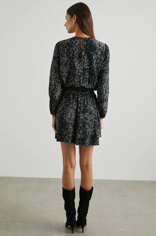 Dresses and Rompers Women Rails Inez Dress Charcoal Tortoise