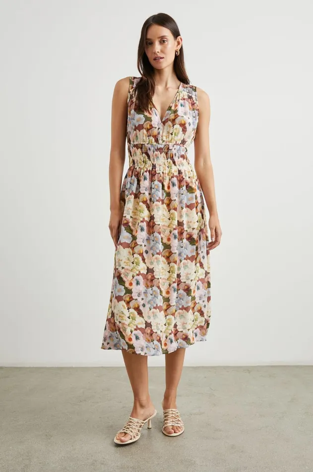Dresses and Rompers Women Rails Izzy Dress Painted Floral